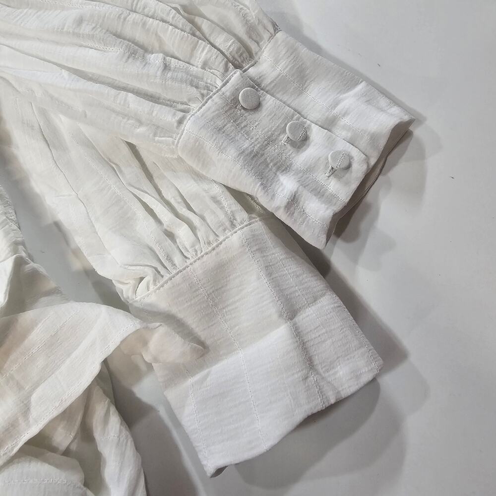 LPA Eastwood Dress in White Small - Picture 5 of 11
